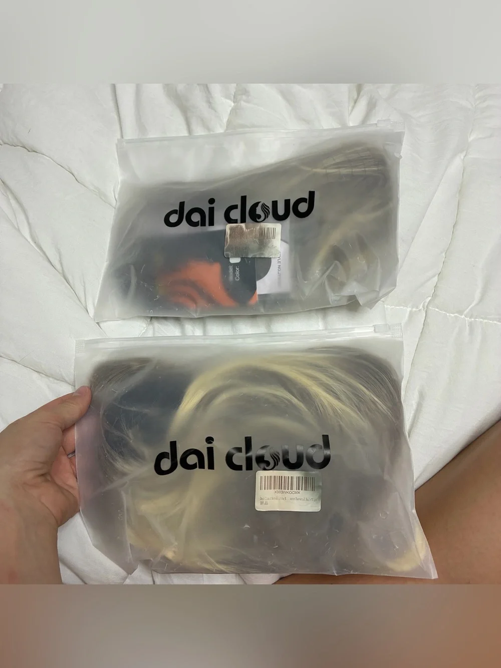 New Dai Cloud Wig in packaging - 2 Pack